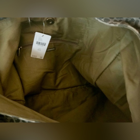 NWT ANTHROPOLOGIE LOVE KNOT SLOUCHY TOTE W/POUCH - Picture 11 of 11